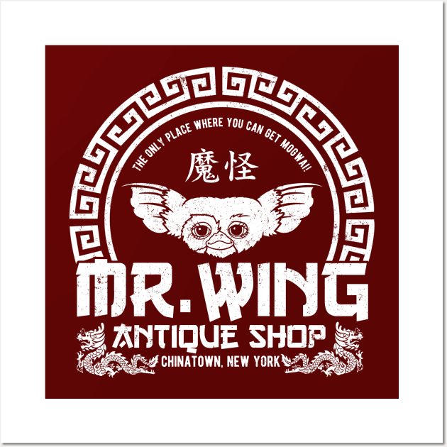 Mr Wing Antique Shop Wall Art by OniSide